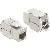 DeLOCK 86205 módulo de conector de red, Módulo Keystone Metálico, RJ45, LSA, 16 mm, 37,8 mm, 21,9 mm