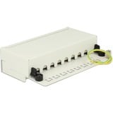 DeLOCK 87289 panel de parcheo, Patch Panel gris, Cat6a, Gris, 160,3 mm, 44,2 mm, 108 mm, Caja