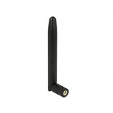 DeLOCK LoRa antena para red Antena omnidireccional SMA 0,5 dBi negro, 0,5 dBi, 0.863 - 0.928 GHz, 50 Ω, Antena omnidireccional, SMA, Polarización vertical