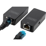 Digitus Cable alargador USB, USB 2.0, Hub USB negro, USB 2.0, 200 mm, 105 mm, 220 mm, 37 mm, 5 - 45 °C, 0 - 45 °C