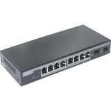 Digitus Conmutador Gigabit PoE de 8 puertos gestionado L2 + 2 SFP, Interruptor/Conmutador Gestionado, L2, Gigabit Ethernet (10/100/1000), Energía sobre Ethernet (PoE)