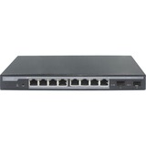Digitus Conmutador Gigabit PoE de 8 puertos gestionado L2 + 2 SFP, Interruptor/Conmutador Gestionado, L2, Gigabit Ethernet (10/100/1000), Energía sobre Ethernet (PoE)