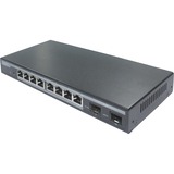 Digitus Conmutador Gigabit PoE de 8 puertos gestionado L2 + 2 SFP, Interruptor/Conmutador Gestionado, L2, Gigabit Ethernet (10/100/1000), Energía sobre Ethernet (PoE)