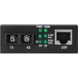 Digitus Convertidor de medios Fast Ethernet RJ45 / SC negro, 100 Mbit/s, 100Base-TX, 100Base-FX, IEEE 802.3, IEEE 802.3u, Ethernet rápido, 10,100 Mbit/s