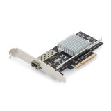Digitus Tarjeta de red Single Port 10G SFP PCIe, Adaptador de red Interno, Alámbrico, PCI Express, Fibra, 10000 Mbit/s