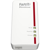 FRITZ! FRITZ!Powerline 1260E WLAN Set, PowerLAN Powerline 1260E WLAN Set, 1200 Mbit/s, IEEE 802.11a, IEEE 802.11b, IEEE 802.11g, IEEE 802.11h, IEEE 802.11i, Tipo F, Gigabit Ethernet, 10,100,1000 Mbit/s, 10BASE-T, 100BASE-T, 1000BASE-T