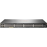 Hewlett Packard Enterprise Aruba 2930F 48G PoE+ 4SFP+ Gestionado L3 Gigabit Ethernet (10/100/1000) Energía sobre Ethernet (PoE) 1U Gris, Interruptor/Conmutador plateado, a Hewlett Packard Enterprise company Aruba 2930F 48G PoE+ 4SFP+, Gestionado, L3, Gigabit Ethernet (10/100/1000), Energía sobre Ethernet (PoE), Montaje en rack, 1U