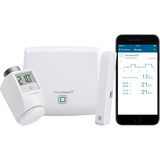 Homematic IP HMIP-SK1 termoestato Blanco, Paquete completo blanco, Blanco, 400 m, CE, Digital, Batería, AAA