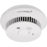 Homematic IP HMIP-SWSD Sensor óptico Inalámbrico, Detector de humo blanco, Batería, 3 V, Litio, 10 año(s), 11 cm, 45 mm