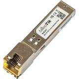 MikroTik S-RJ01 módulo conmutador de red Gigabit Ethernet, Transceptor Gigabit Ethernet, 10,100,1000 Mbit/s, 0,1 km, 1,25 Gbit/s, 0 - 85 °C, RoHS