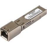 Netgear AGM734 red modulo transceptor Cobre 1000 Mbit/s SFP+ plateado, Cobre, 1000 Mbit/s, SFP+, 100 m, Gigabit Ethernet, 1000BASE