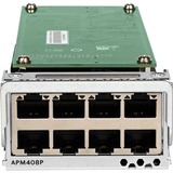 Netgear APM408P-10000S módulo conmutador de red 10 Gigabit Ethernet, Módulo de extensión 10 Gigabit Ethernet, 100,2500,5000,10000 Mbit/s, Netgear M4300, 430 g