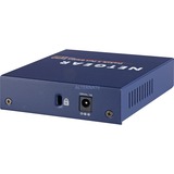 Netgear GS105 No administrado Gigabit Ethernet (10/100/1000) Azul, Interruptor/Conmutador azul, No administrado, Gigabit Ethernet (10/100/1000), Bidireccional completo (Full duplex), Minorista