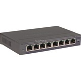 Netgear GS108E Gestionado Gigabit Ethernet (10/100/1000) Negro, Interruptor/Conmutador gris, Gestionado, Gigabit Ethernet (10/100/1000), Bidireccional completo (Full duplex)