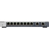 Netgear GS110MX No administrado 10G Ethernet (100/1000/10000) Negro, Interruptor/Conmutador No administrado, 10G Ethernet (100/1000/10000), Montaje en rack