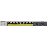 Netgear GS110TP Gestionado L2/L3/L4 Gigabit Ethernet (10/100/1000) Energía sobre Ethernet (PoE) Gris, Interruptor/Conmutador Gestionado, L2/L3/L4, Gigabit Ethernet (10/100/1000), Bidireccional completo (Full duplex), Energía sobre Ethernet (PoE)