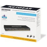 Netgear GS316P Dispositivo de redes, Interruptor/Conmutador Netgear GS316P, No administrado, Gigabit Ethernet (10/100/1000), Bidireccional completo (Full duplex), Energía sobre Ethernet (PoE), Montaje en rack, Montaje de pared