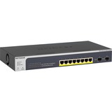 Netgear GS510TPP Gestionado L2/L3/L4 Gigabit Ethernet (10/100/1000) Energía sobre Ethernet (PoE) Negro, Interruptor/Conmutador Gestionado, L2/L3/L4, Gigabit Ethernet (10/100/1000), Energía sobre Ethernet (PoE), Montaje en rack