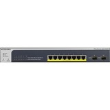Netgear GS510TPP Gestionado L2/L3/L4 Gigabit Ethernet (10/100/1000) Energía sobre Ethernet (PoE) Negro, Interruptor/Conmutador Gestionado, L2/L3/L4, Gigabit Ethernet (10/100/1000), Bidireccional completo (Full duplex), Energía sobre Ethernet (PoE), Montaje en rack