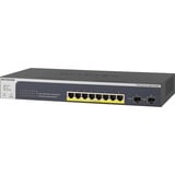 Netgear GS510TPP Gestionado L2/L3/L4 Gigabit Ethernet (10/100/1000) Energía sobre Ethernet (PoE) Negro, Interruptor/Conmutador Gestionado, L2/L3/L4, Gigabit Ethernet (10/100/1000), Bidireccional completo (Full duplex), Energía sobre Ethernet (PoE), Montaje en rack