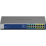 Netgear GS516UP No administrado Gigabit Ethernet (10/100/1000) Energía sobre Ethernet (PoE) Gris, Interruptor/Conmutador No administrado, Gigabit Ethernet (10/100/1000), Bidireccional completo (Full duplex), Energía sobre Ethernet (PoE), Montaje en rack