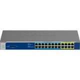 Netgear GS524UP No administrado Gigabit Ethernet (10/100/1000) Energía sobre Ethernet (PoE) Gris, Interruptor/Conmutador No administrado, Gigabit Ethernet (10/100/1000), Bidireccional completo (Full duplex), Energía sobre Ethernet (PoE), Montaje en rack