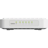 Netgear GS605-400PES switch No administrado L2 Gigabit Ethernet (10/100/1000) Blanco, Interruptor/Conmutador No administrado, L2, Gigabit Ethernet (10/100/1000), Bidireccional completo (Full duplex)