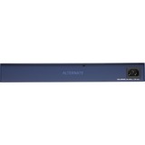 Netgear JGS524 No administrado Gigabit Ethernet (10/100/1000) Azul, Interruptor/Conmutador azul, No administrado, Gigabit Ethernet (10/100/1000), Bidireccional completo (Full duplex), Montaje en rack