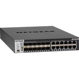 Netgear M4300-12X12F Gestionado L2/L3 10G Ethernet (100/1000/10000) 1U Negro, Interruptor/Conmutador Gestionado, L2/L3, 10G Ethernet (100/1000/10000), Montaje en rack, 1U