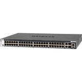 Netgear M4300-52G Gestionado L3 Gigabit Ethernet (10/100/1000) 1U Gris, Interruptor/Conmutador Gestionado, L3, Gigabit Ethernet (10/100/1000), Montaje en rack, 1U