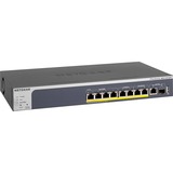Netgear MS510TXPP Gestionado L2/L3/L4 10G Ethernet (100/1000/10000) Energía sobre Ethernet (PoE) Gris, Interruptor/Conmutador Gestionado, L2/L3/L4, 10G Ethernet (100/1000/10000), Bidireccional completo (Full duplex), Energía sobre Ethernet (PoE), Montaje en rack