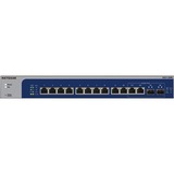 Netgear XS512EM Gestionado L2 10G Ethernet (100/1000/10000) 1U Azul, Gris, Interruptor/Conmutador Gestionado, L2, 10G Ethernet (100/1000/10000), Montaje en rack, 1U