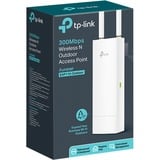 TP-Link EAP110-Outdoor 300 Mbit/s Blanco Energía sobre Ethernet (PoE), Punto de acceso blanco, 300 Mbit/s, 300 Mbit/s, 10,100 Mbit/s, 2.4 GHz, IEEE 802.11b, IEEE 802.11g, IEEE 802.11n, Tagged VLAN