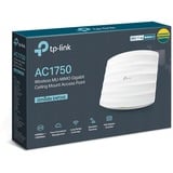 TP-Link EAP245 1300 Mbit/s Blanco Energía sobre Ethernet (PoE), Punto de acceso blanco, 1300 Mbit/s, 450 Mbit/s, 1300 Mbit/s, 10,100,1000 Mbit/s, IEEE 802.11a, IEEE 802.11ac, IEEE 802.11b, IEEE 802.11g, IEEE 802.11n, IEEE 802.1x, IEEE 802.3af, Multi User MIMO