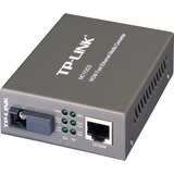 TP-Link MC112CS convertidor de medio 1000 Mbit/s 1550 nm Negro gris, 1000 Mbit/s, IEEE 802.3, IEEE 802.3u, IEEE 802.3x, Gigabit Ethernet, 1000 Mbit/s, SC, Alámbrico, Minorista