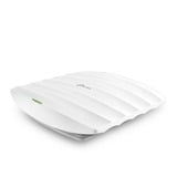 TP-Link Omada EAP245 1750 Mbit/s Blanco Energía sobre Ethernet (PoE), Punto de acceso blanco, 2,4 GHz, 5 GHz, 1750 Mbit/s, 64-bit WEP, 128-bit WEP, 152-bit WEP, WPA, WPA-PSK, WPA2, WPA2-PSK, 10,100,1000 Mbit/s