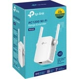 TP-Link RE305 V3 ampliador de red Transmisor de red Blanco 10, 100 Mbit/s, Repetidor blanco, Transmisor de red, 867 Mbit/s, 10,100 Mbit/s, Windows 10, Windows 7, Windows 8, Windows 8.1, Windows 98SE, Windows NT, Windows XP, macOS, Interno