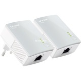 TP-Link TL-PA4010KIT 600 Mbit/s Ethernet Blanco 2 pieza(s), PowerLAN blanco, 600 Mbit/s, IEEE 802.3,IEEE 802.3u, Ethernet rápido, 10,100 Mbit/s, 10BASE-T,100BASE-TX, HomePlug AV
