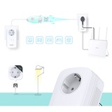 TP-Link TL-PA8010P KIT adaptador de red PowerLine 1300 Mbit/s Ethernet Blanco 2 pieza(s), PowerLAN blanco, 1300 Mbit/s, IEEE 802.3, IEEE 802.3ab, IEEE 802.3u, Tipo E / F, Gigabit Ethernet, 10,100,1000 Mbit/s, 10BASE-T, 100BASE-TX, 1000BASE-T