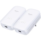 TP-Link TL-PA8010 KIT adaptador de red PowerLine 1000 Mbit/s Ethernet Blanco 2 pieza(s), PowerLAN blanco, 1000 Mbit/s, IEEE 802.3,IEEE 802.3ab,IEEE 802.3u, Gigabit Ethernet, 10,100,1000 Mbit/s, 10BASE-T,100BASE-TX,1000BASE-T, HomePlug AV2