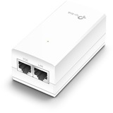 TP-Link TL-POE2412G adaptador e inyector de PoE Gigabit Ethernet 24 V, Fuente de alimentación blanco, Gigabit Ethernet, 10,100,1000 Mbit/s, 10/100, Cat3, Cat4, Cat5, Cat5e, Cat6, Blanco, Poder