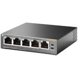 TP-Link TL-SF1005P No administrado Fast Ethernet (10/100) Energía sobre Ethernet (PoE) Negro, Interruptor/Conmutador No administrado, Fast Ethernet (10/100), Bidireccional completo (Full duplex), Energía sobre Ethernet (PoE)