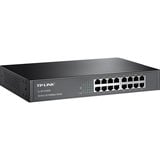 TP-Link TL-SF1016DS switch No administrado Fast Ethernet (10/100) 1U Negro, Interruptor/Conmutador negro, No administrado, Fast Ethernet (10/100), Montaje en rack, 1U