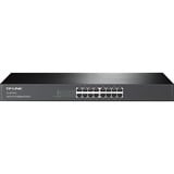 TP-Link TL-SF1016 switch No administrado Fast Ethernet (10/100) 1U Negro, Interruptor/Conmutador negro, No administrado, Fast Ethernet (10/100), Montaje en rack, 1U