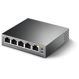 TP-Link TL-SG1005P No administrado Gigabit Ethernet (10/100/1000) Energía sobre Ethernet (PoE) Negro, Interruptor/Conmutador negro, No administrado, Gigabit Ethernet (10/100/1000), Energía sobre Ethernet (PoE)