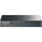 TP-Link TL-SG1008P Gigabit Ethernet (10/100/1000) Energía sobre Ethernet (PoE) Gris, Interruptor/Conmutador negro, Gigabit Ethernet (10/100/1000), Energía sobre Ethernet (PoE)