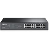 TP-Link TL-SG1016PE Gestionado L2 Gigabit Ethernet (10/100/1000) Energía sobre Ethernet (PoE) 1U Negro, Interruptor/Conmutador negro, Gestionado, L2, Gigabit Ethernet (10/100/1000), Energía sobre Ethernet (PoE), Montaje en rack, 1U