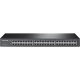 TP-Link TL-SG1048 No administrado Gigabit Ethernet (10/100/1000) 1U Negro, Interruptor/Conmutador negro, No administrado, Gigabit Ethernet (10/100/1000), Montaje en rack, 1U