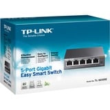 TP-Link TL-SG105E Gestionado L2 Gigabit Ethernet (10/100/1000) Negro, Interruptor/Conmutador Gestionado, L2, Gigabit Ethernet (10/100/1000)