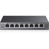 TP-Link TL-SG108E Gestionado L2 Gigabit Ethernet (10/100/1000) Negro, Interruptor/Conmutador negro, Gestionado, L2, Gigabit Ethernet (10/100/1000)